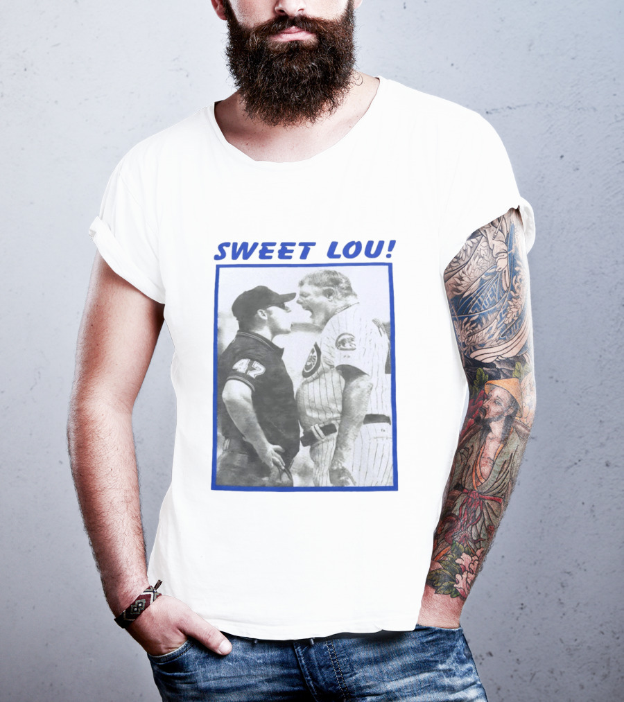 Sweet Lou Piniella Chicago Cubs MLB Umpire Confrontation T-Shirt