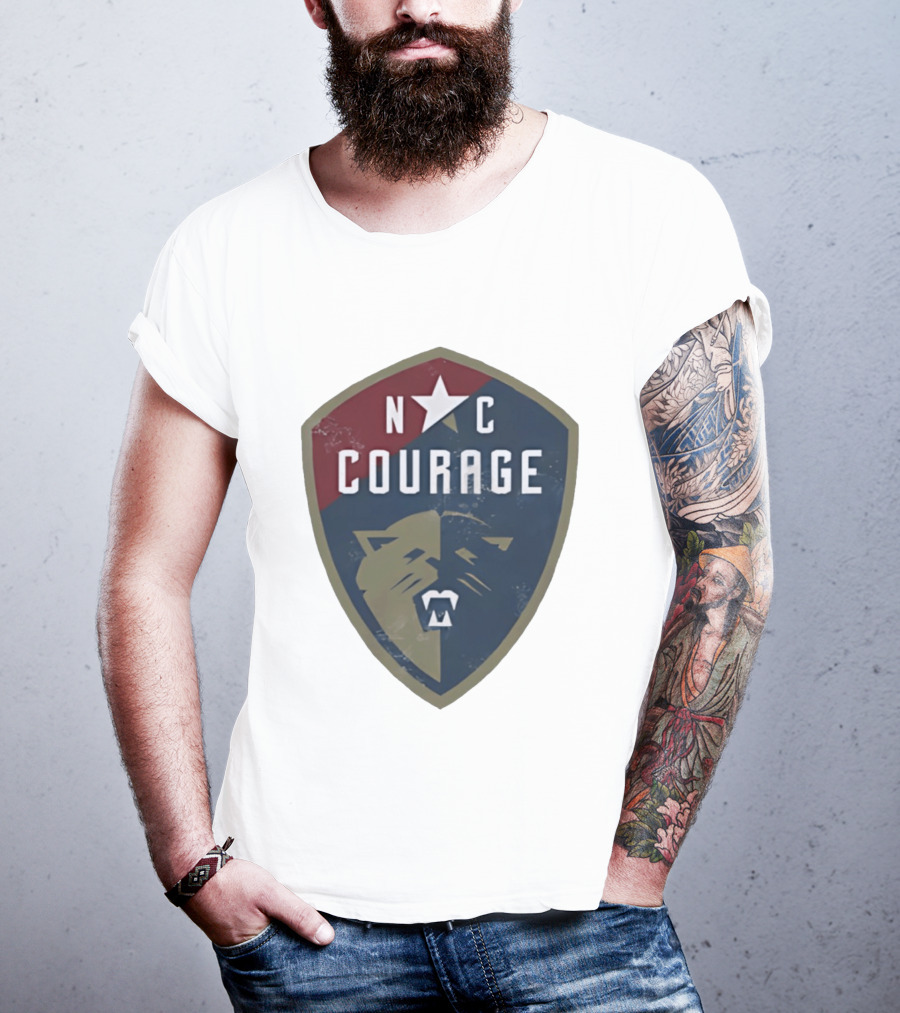 North Carolina Courage Star Shield NC Courage T-Shirt