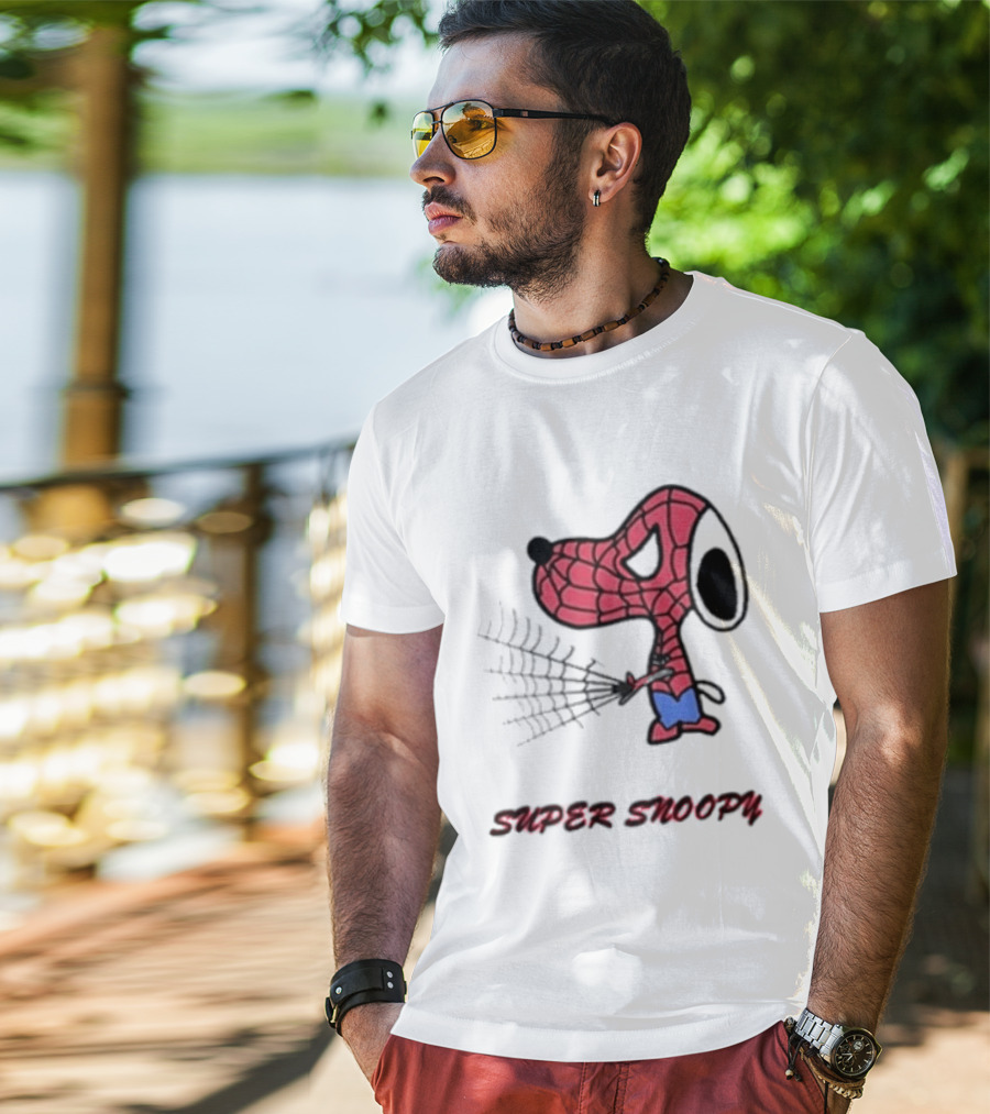 Super Snoopy Spider Adventure T-Shirt
