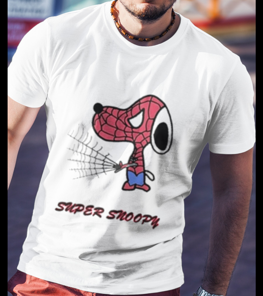 Super Snoopy Spider Adventure T-Shirt