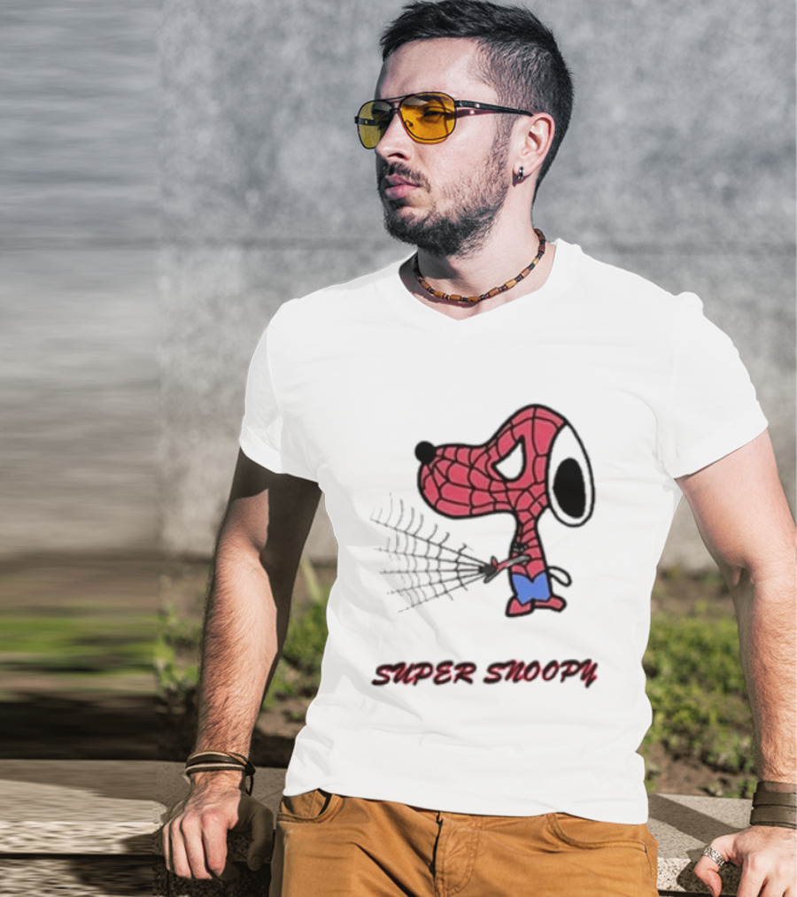 Super Snoopy Spider Adventure T-Shirt