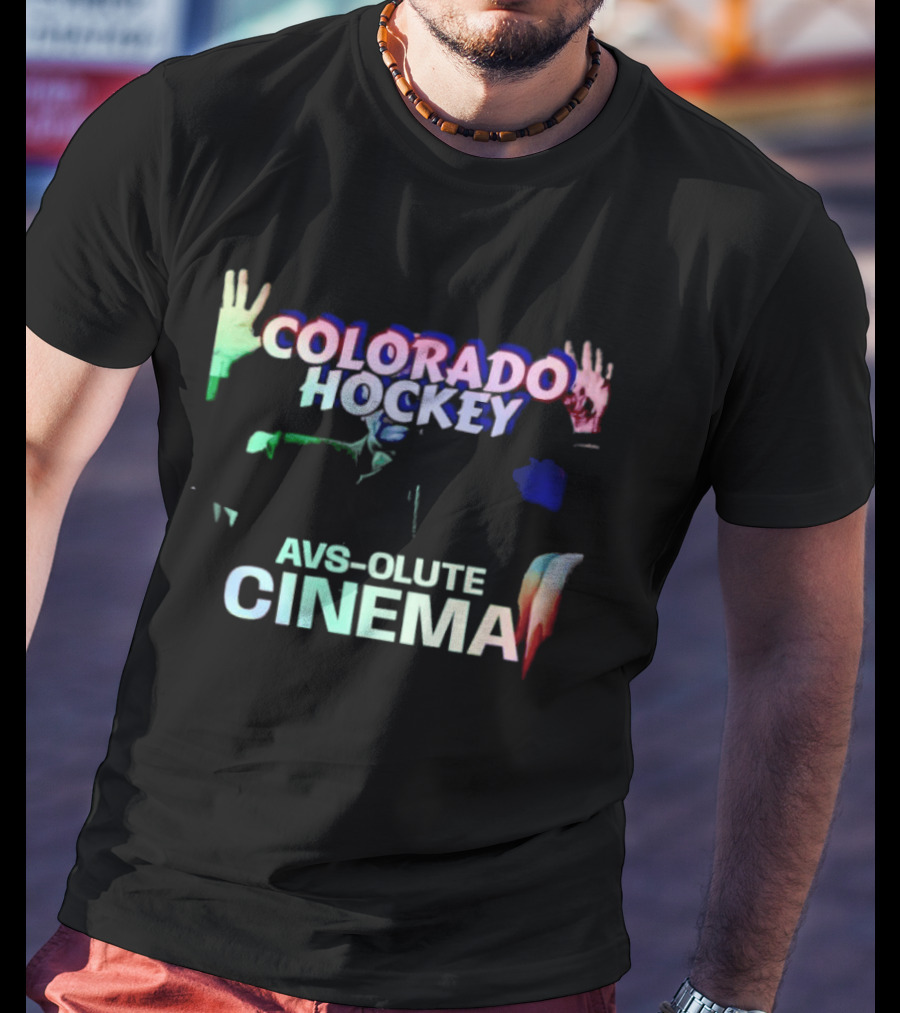 Colorado Avalanche Hockey Avs Olute Cinema T-Shirt