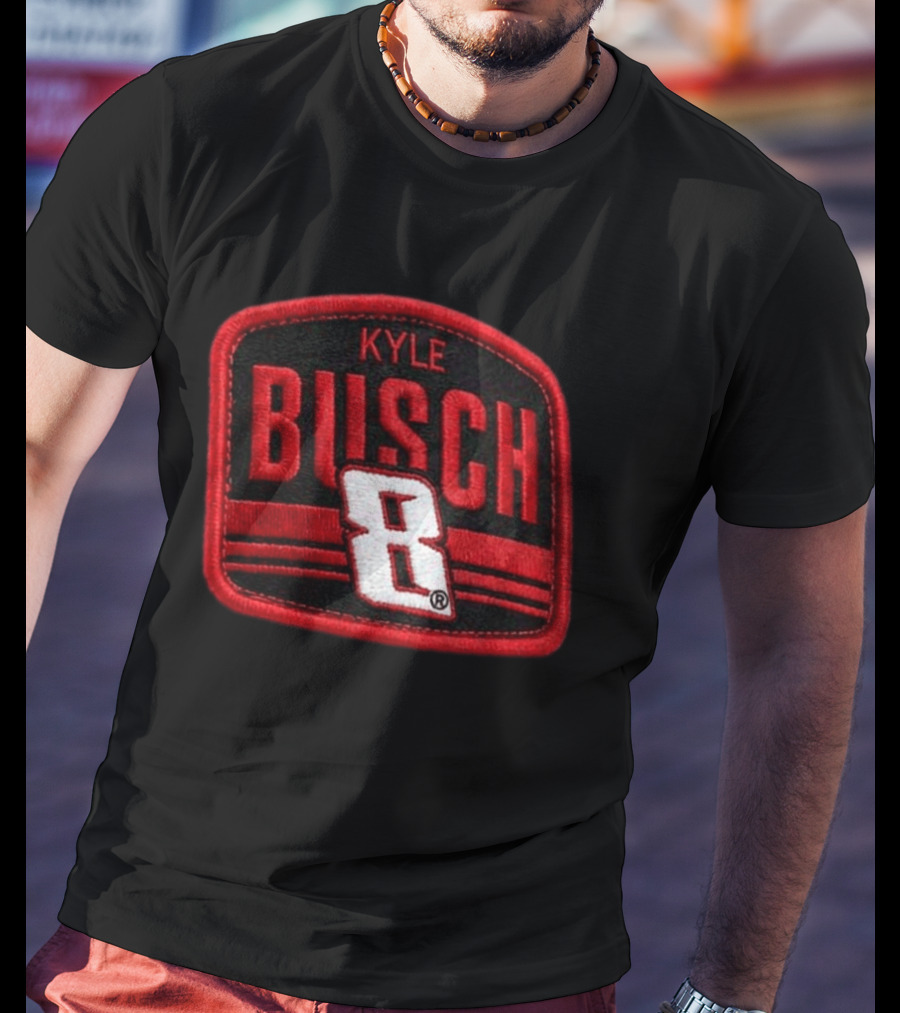 Kyle Busch 8 Racing Patch Hat T-Shirt