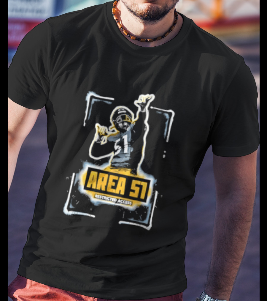 Steelers Nick Herbig Area 51 Restricted Access T-Shirt