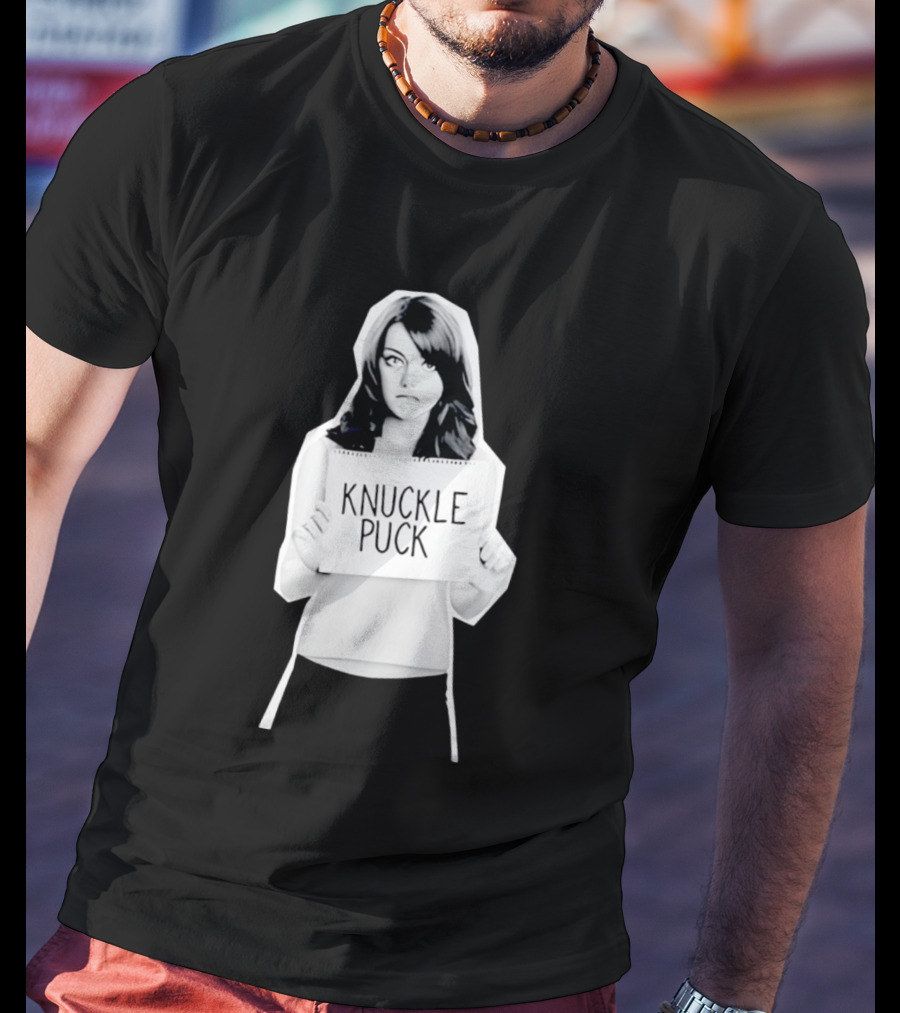 Emma Stone Knuckle Puck Sign T-Shirt