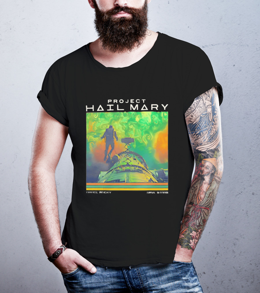 Project Hail Mary Astronaut Space Mission Sci Fi Adventure T-Shirt
