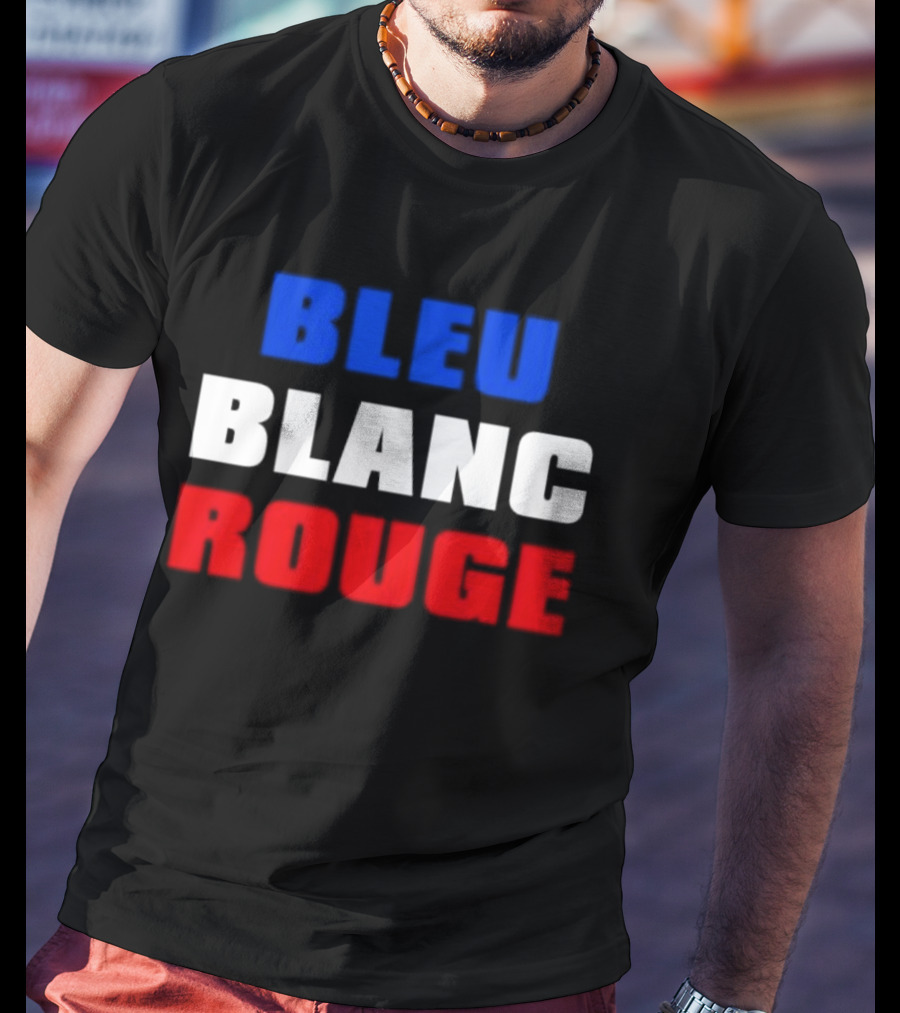 Montreal Canadiens Bleu Blanc Rouge Hockey Team Colors Fan T-Shirt