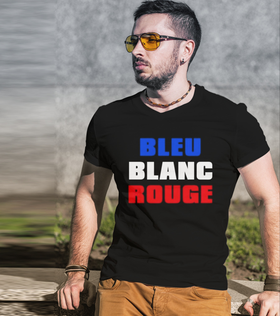 Montreal Canadiens Bleu Blanc Rouge Hockey Team Colors Fan T-Shirt