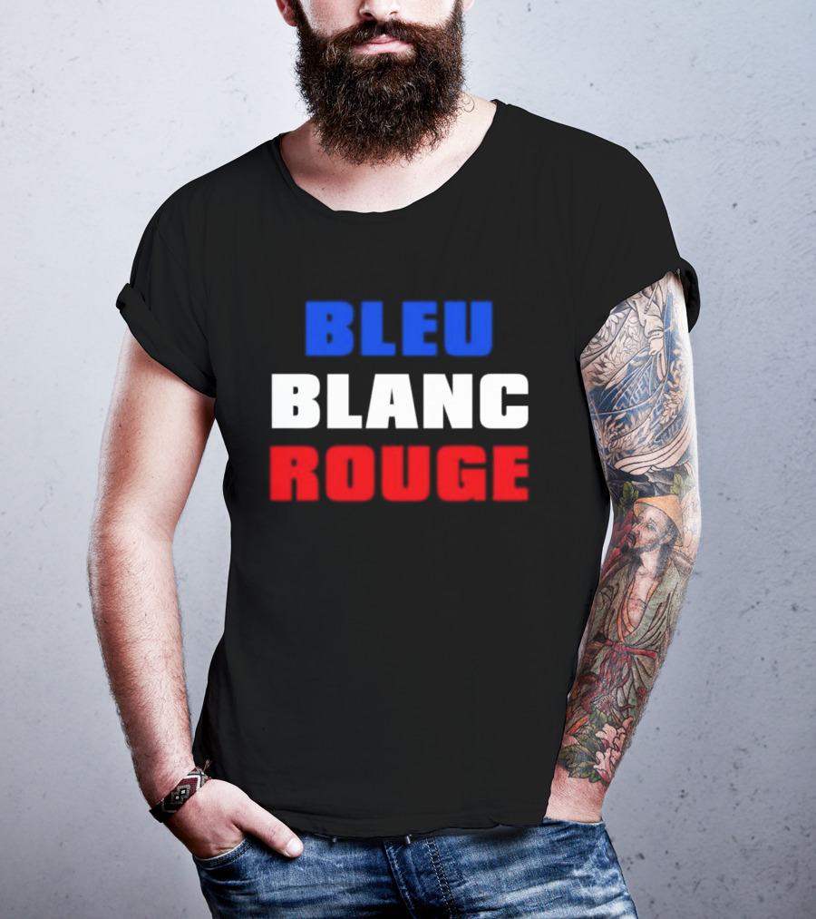 Montreal Canadiens Bleu Blanc Rouge Hockey Team Colors Fan T-Shirt