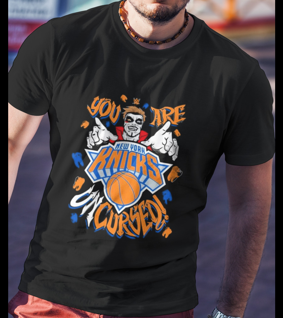 Danhausen You Are Cursed New York Knicks T-Shirt