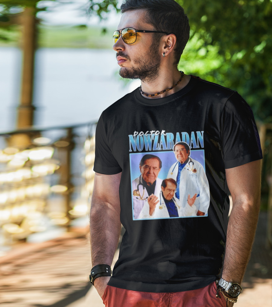 Doctor Nowzaradan My 600Lb Life Blue Stethoscope T-Shirt
