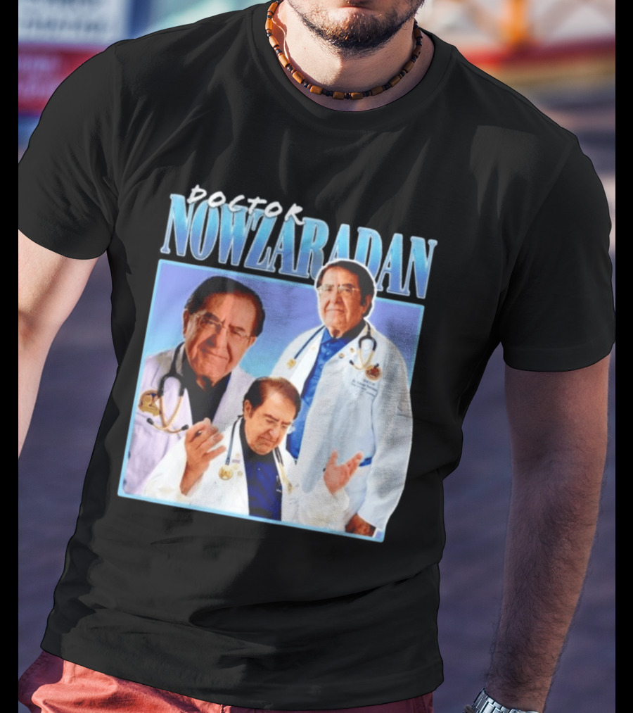 Doctor Nowzaradan My 600Lb Life Blue Stethoscope T-Shirt