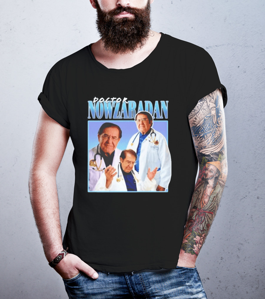 Doctor Nowzaradan My 600Lb Life Blue Stethoscope T-Shirt