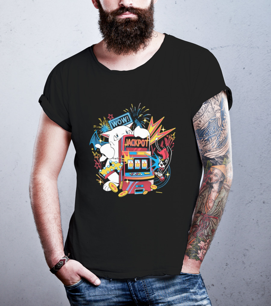 Final Fantasy Moogle Jackpot Slot Machine WOW Explosion T-Shirt