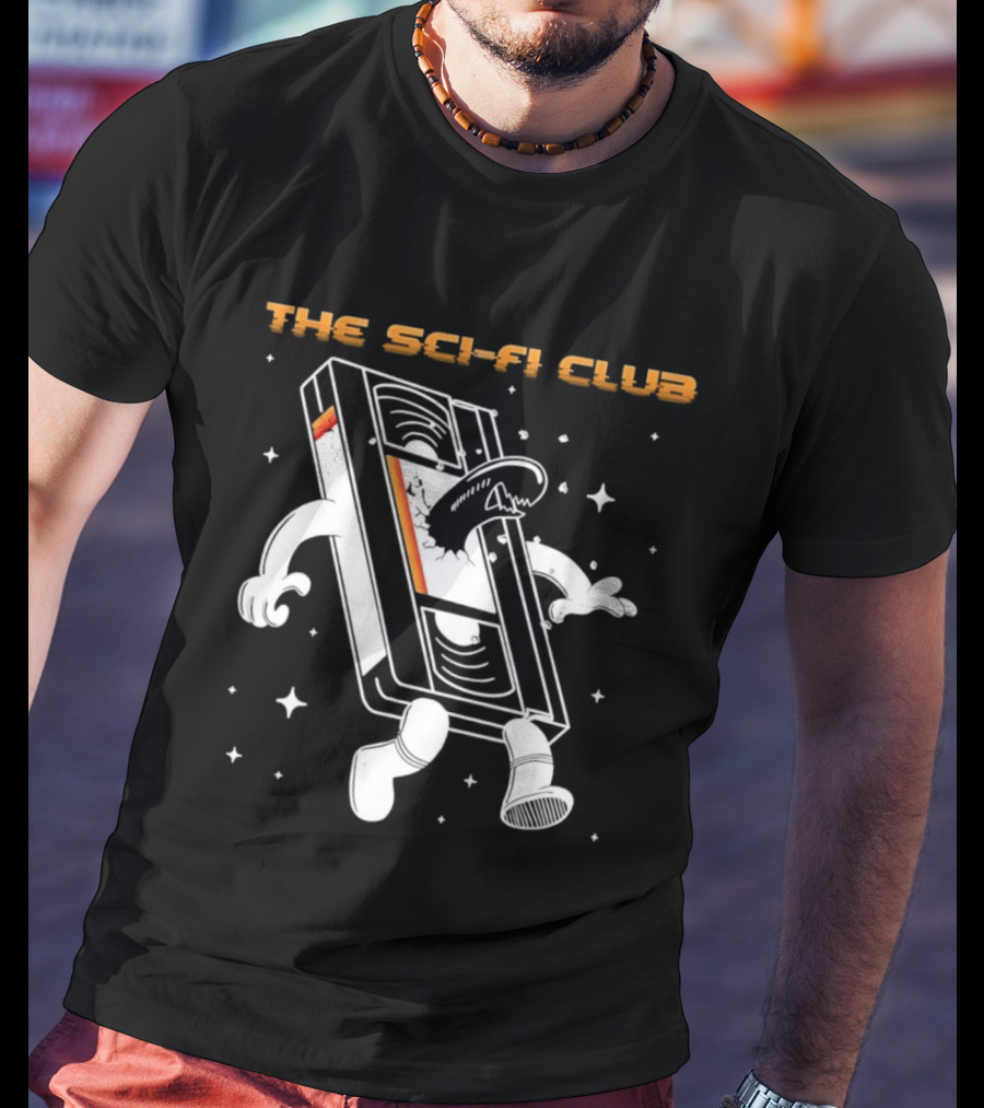The Sci Fi Club Alien VHS Tape T-Shirt