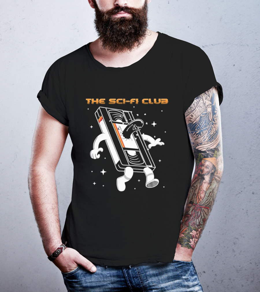 The Sci Fi Club Alien VHS Tape T-Shirt
