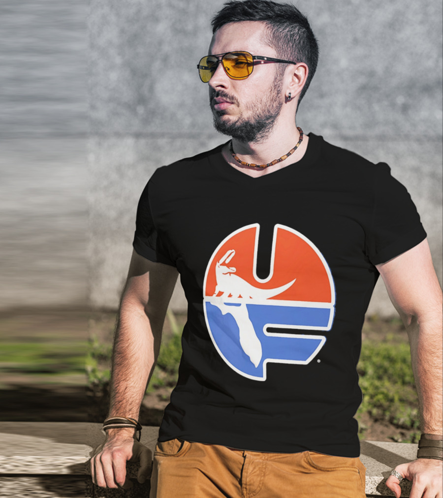 Florida Gators UF Alligator Map T-Shirt