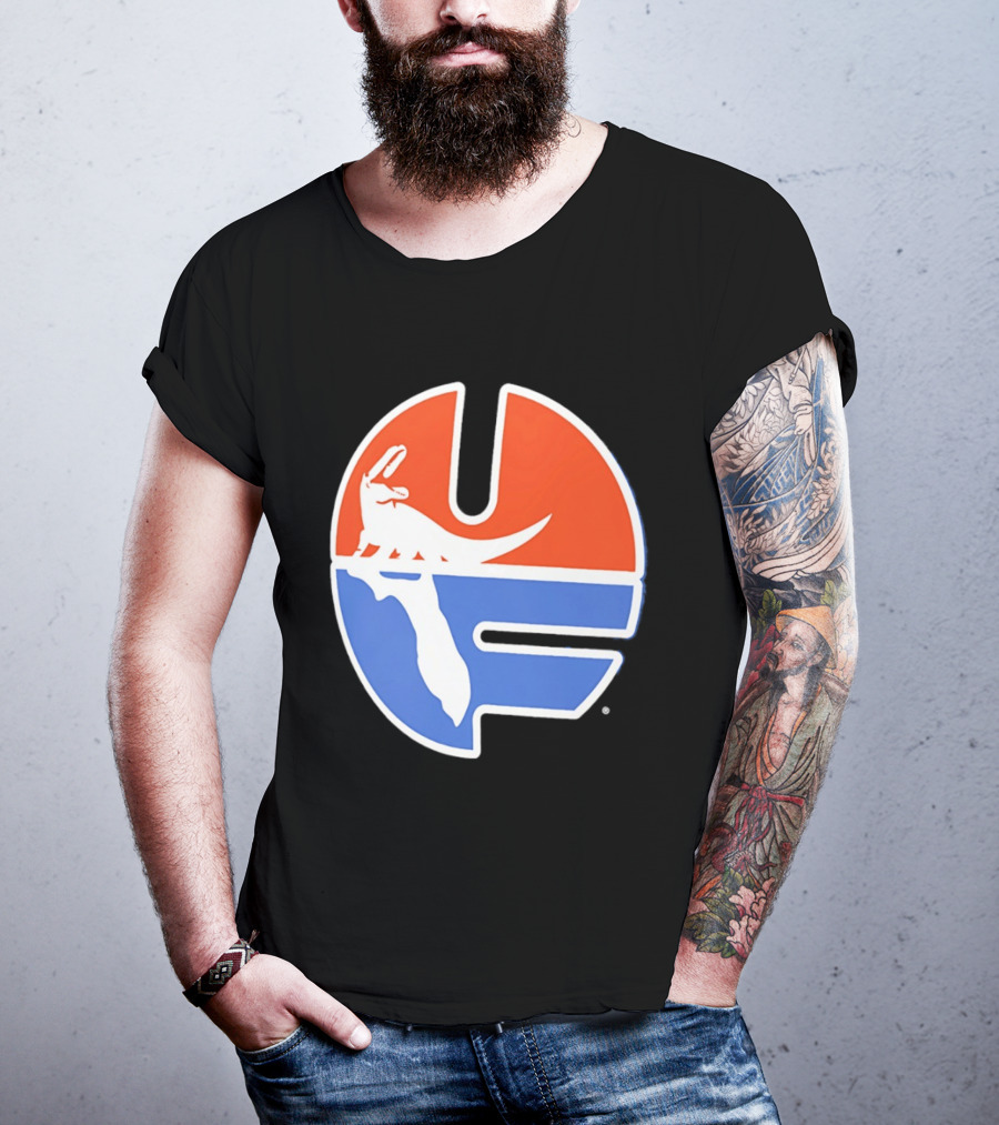 Florida Gators UF Alligator Map T-Shirt