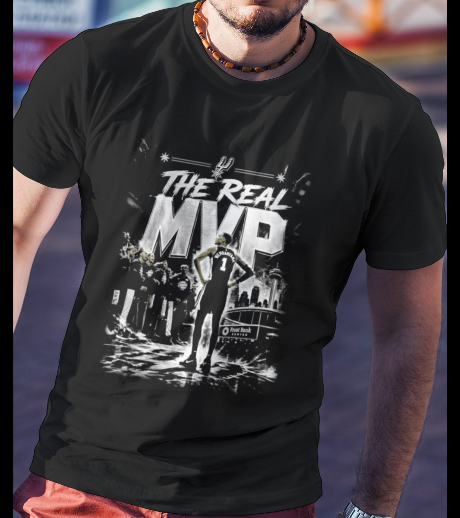 Victor Wembanyama The Real MVP San Antonio Spurs Basketball Star T-Shirt