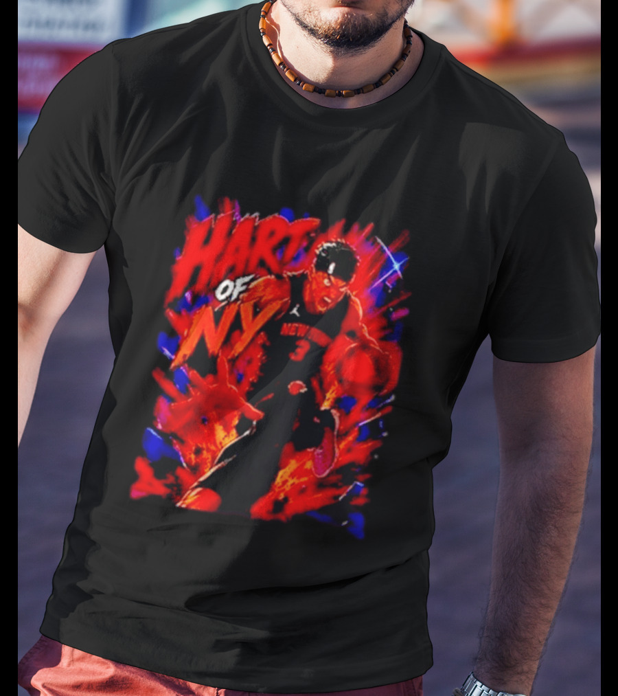 New York Knicks Josh Hart Of NY Black Basketball T-Shirt