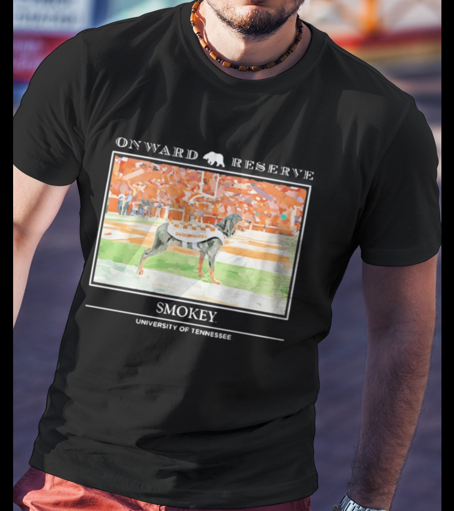 Onward Reserve Smokey University Of Tennessee Volunteers Football Stadium T-Shirt