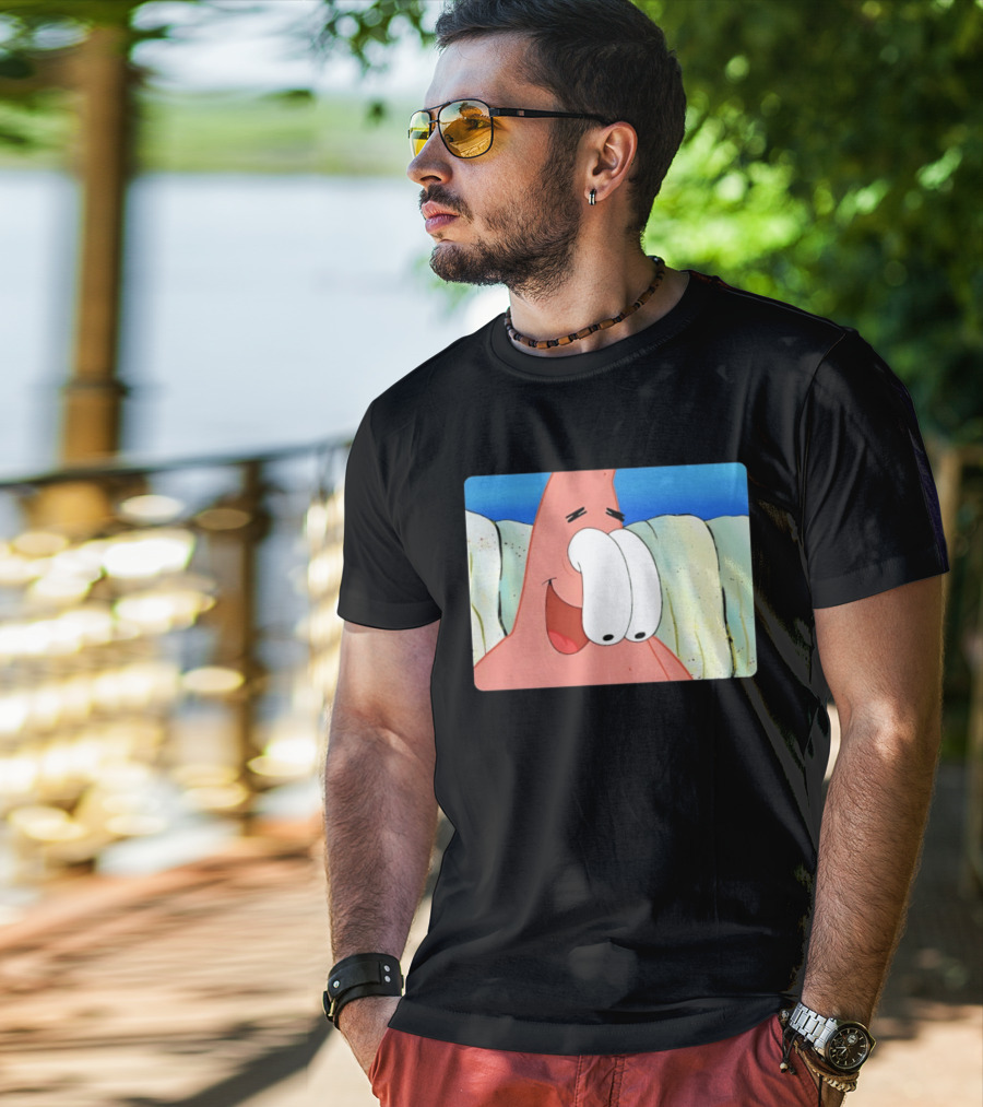Patrick Star Silly Eyes SpongeBob Meme T-Shirt