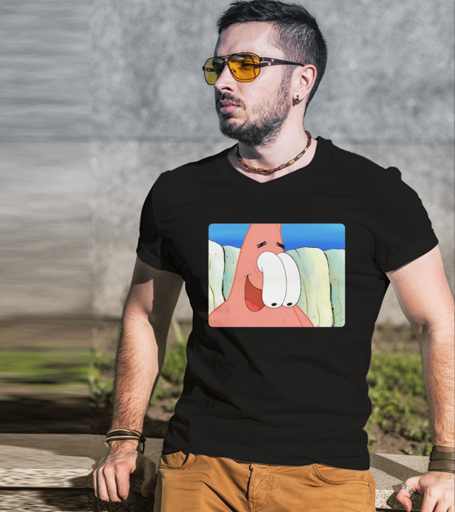 Patrick Star Silly Eyes SpongeBob Meme T-Shirt