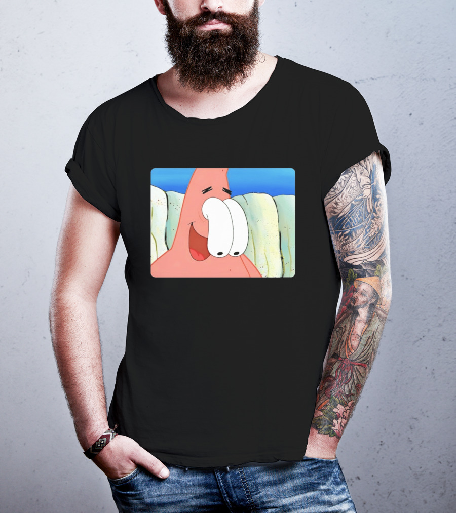 Patrick Star Silly Eyes SpongeBob Meme T-Shirt