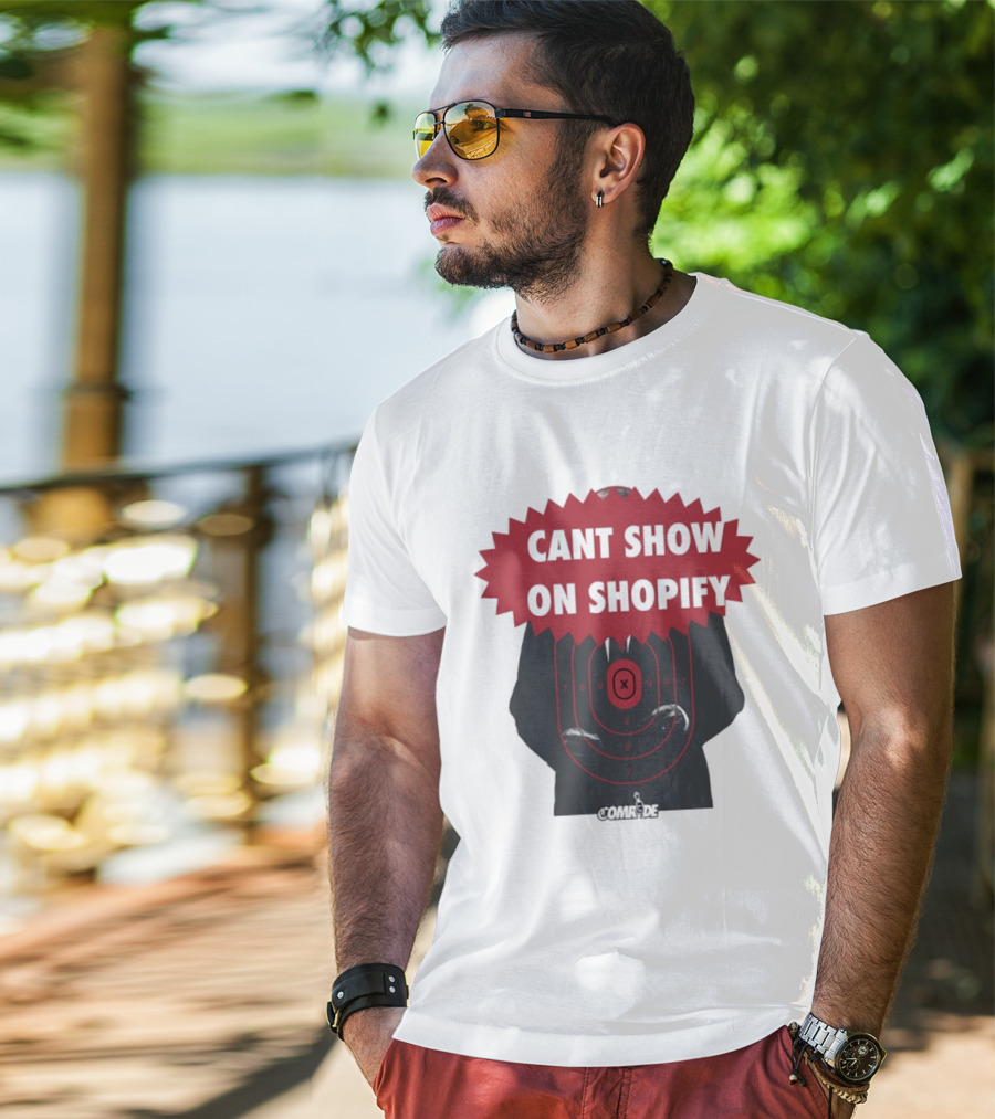 Cant Show On Shopify Target Practice X Comrade T-Shirt
