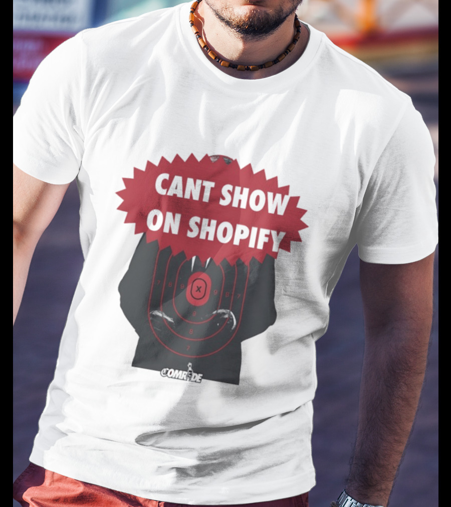 Cant Show On Shopify Target Practice X Comrade T-Shirt