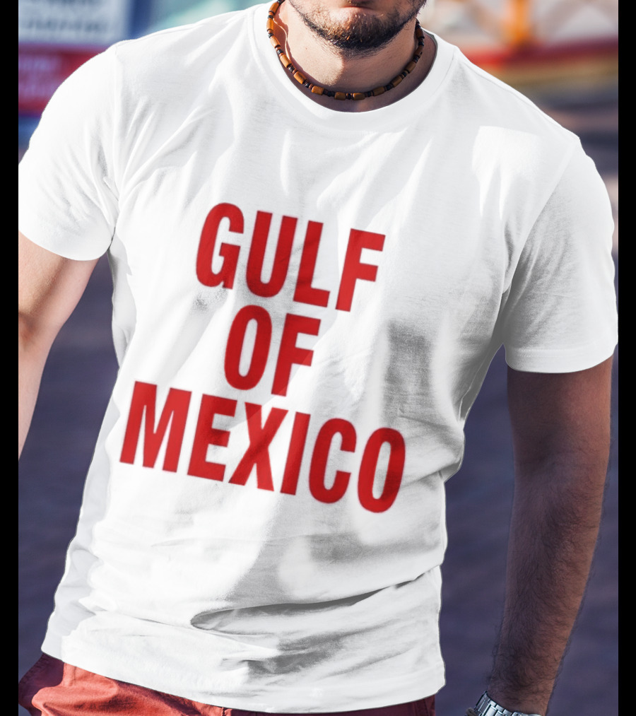 Gulf Of Mexico Bold Red T-Shirt