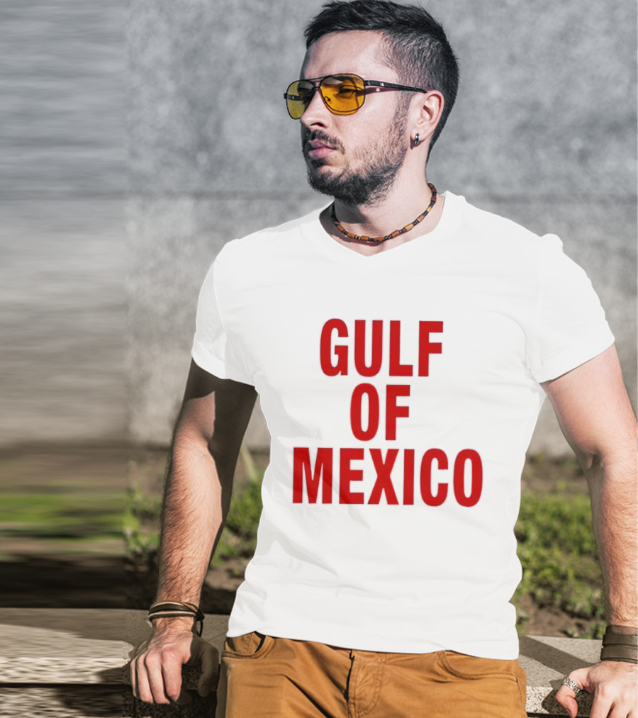 Gulf Of Mexico Bold Red T-Shirt