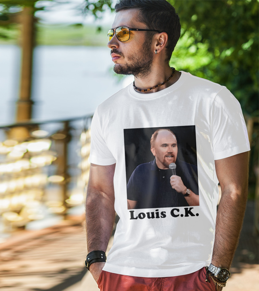 Louis C.K. Oh My God Photo Stand Up Comedy Image T-Shirt