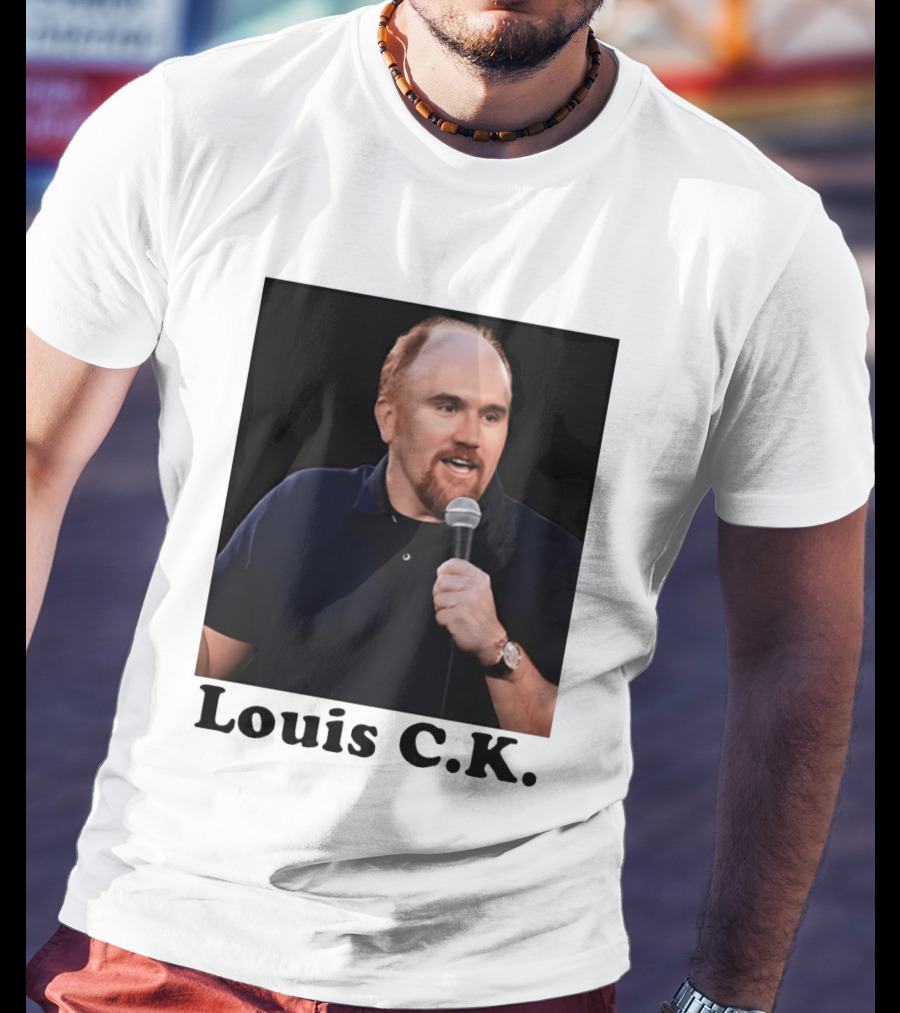 Louis C.K. Oh My God Photo Stand Up Comedy Image T-Shirt