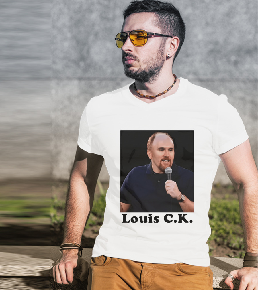 Louis C.K. Oh My God Photo Stand Up Comedy Image T-Shirt