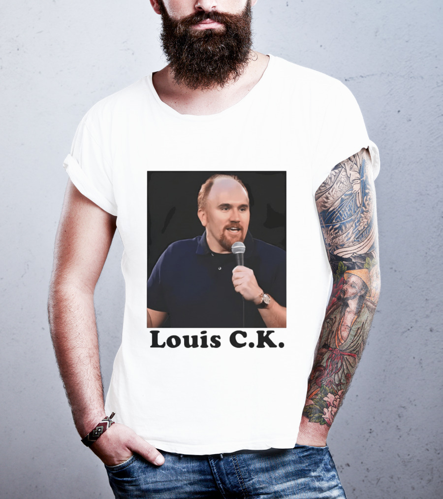 Louis C.K. Oh My God Photo Stand Up Comedy Image T-Shirt