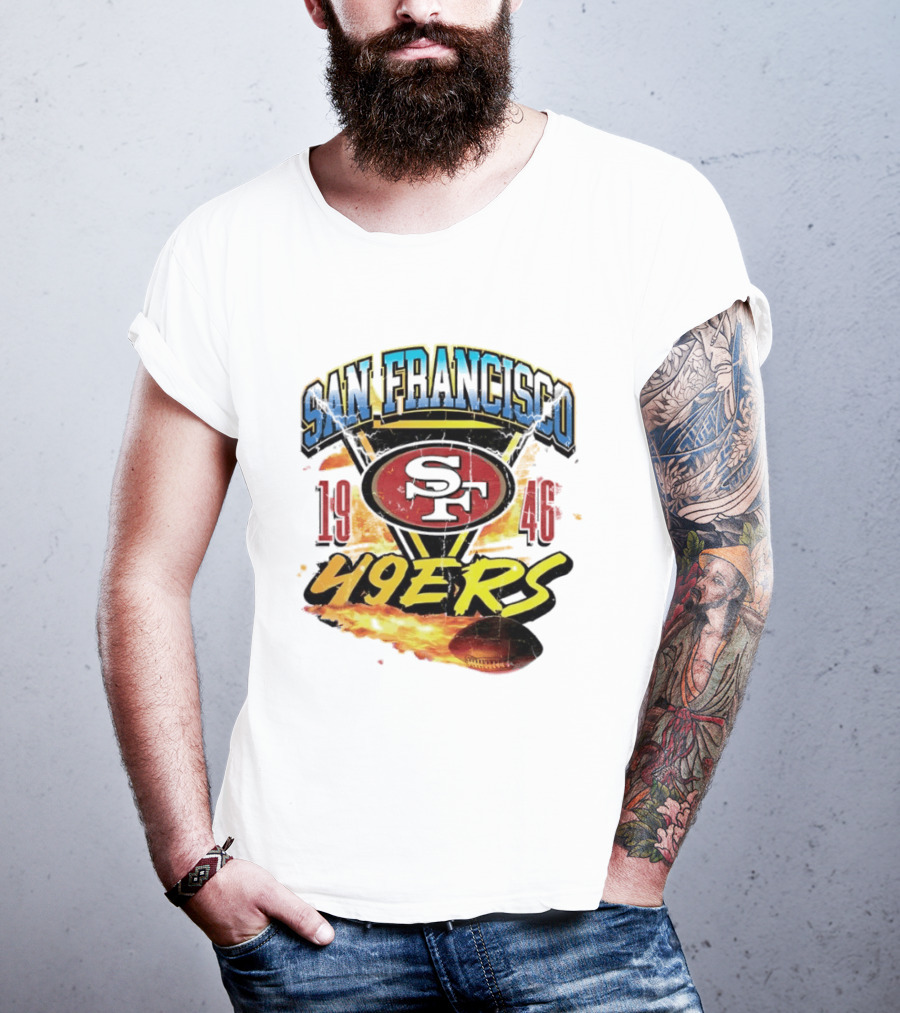 San Francisco 49ers 1946 Football Team SF Logo 49ers T-Shirt