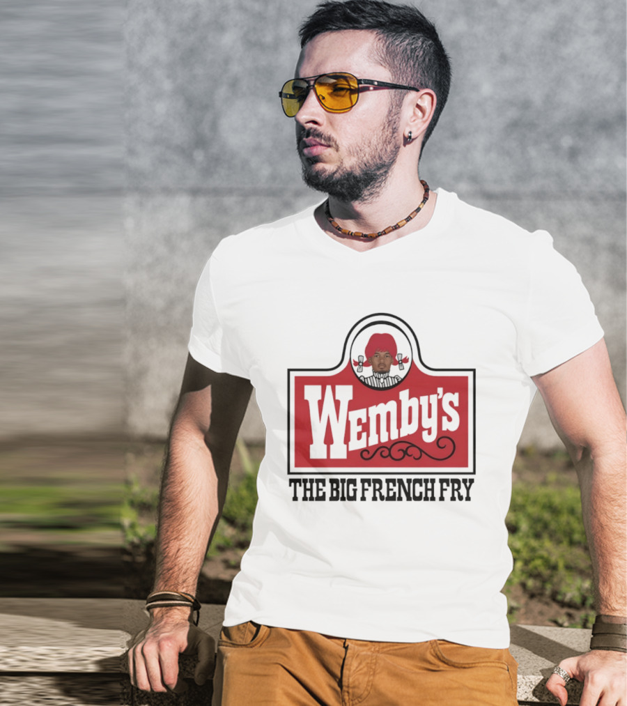 Wemby's The Big French Fry Victor Wemby's Spurs T-Shirt