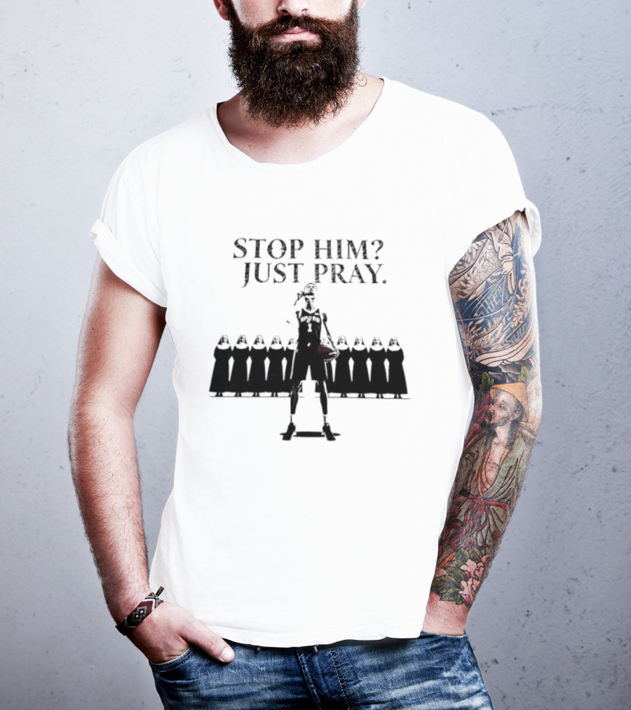 Victor Wembanyama San Antonio Spurs NBA Stop Him Just Pray T-Shirt