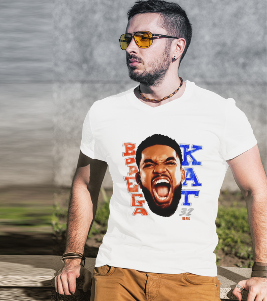 Big Bodega KAT 32 SLAM New York Knicks Karl Anthony Towns T-Shirt