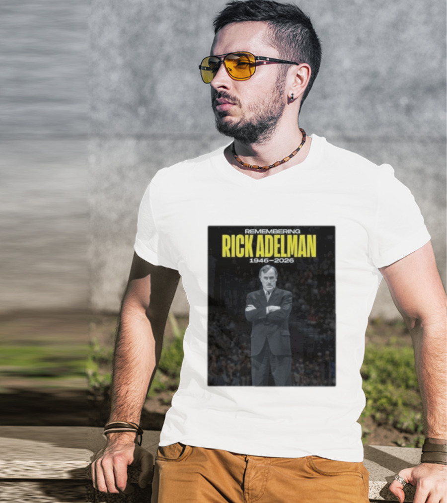 Remembering Rick Adelman 1946 2026 NBA Basketball ClutchPoints T-Shirt