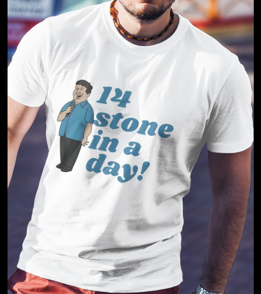 Peter Kay 14 Stone In A Day Stand Up Comedy British Comedian T-Shirt