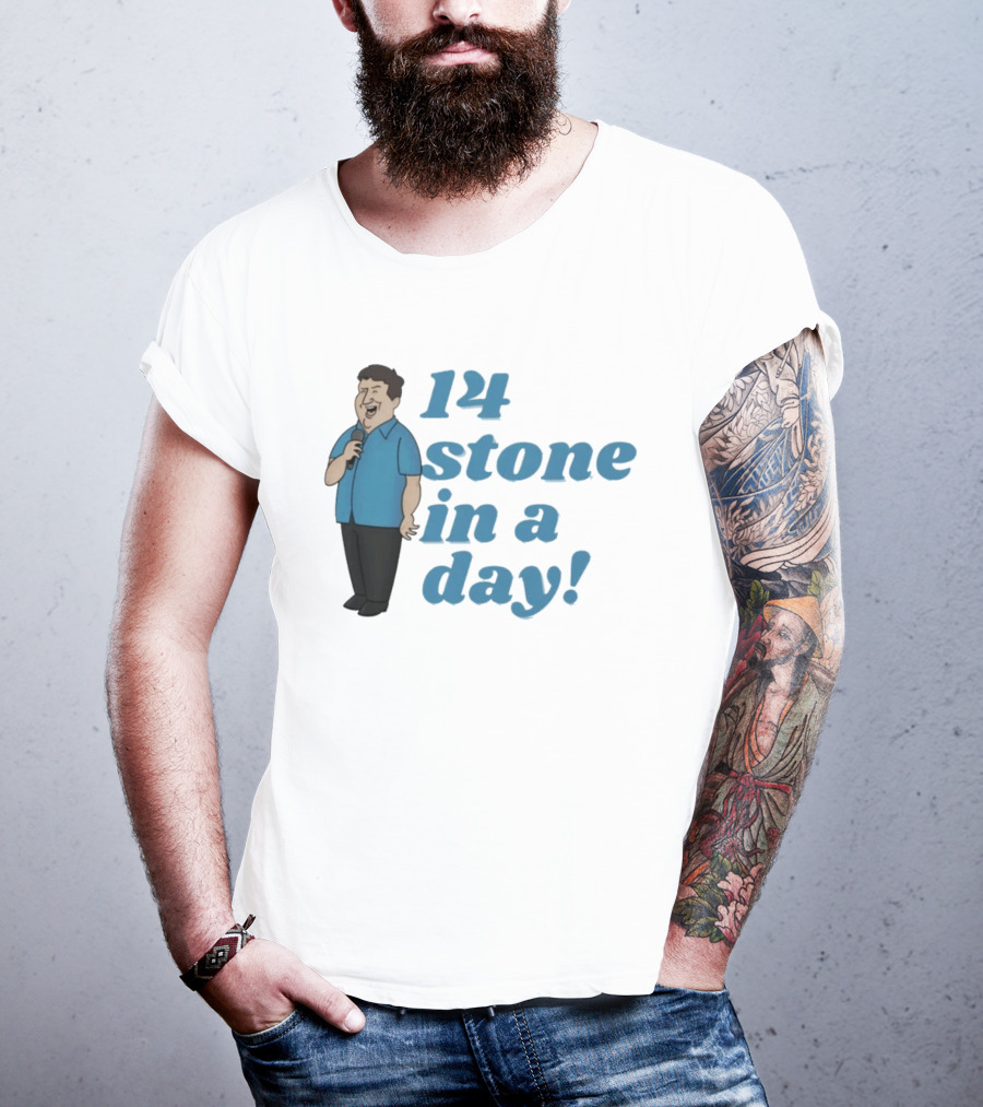 Peter Kay 14 Stone In A Day Stand Up Comedy British Comedian T-Shirt