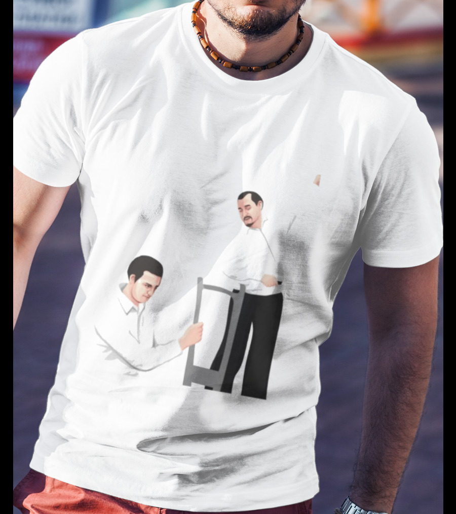 Max And Paddy Pine Barrens Christopher Moltisanti Paulie Gualtieri Chair Scene T-Shirt