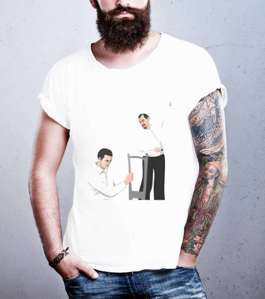 Max And Paddy Pine Barrens Christopher Moltisanti Paulie Gualtieri Chair Scene T-Shirt