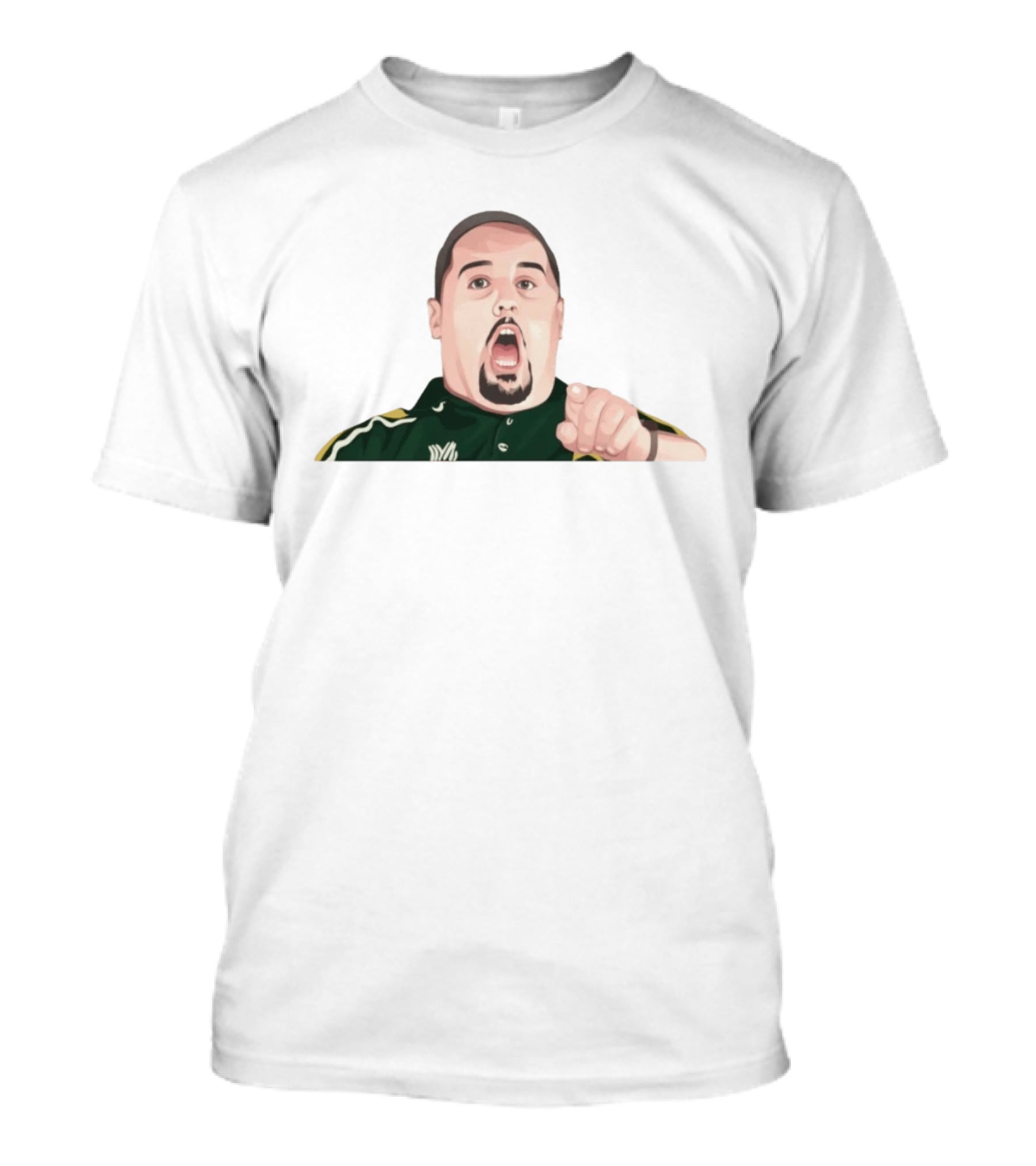 Max And Paddy Pointing Character Green Jersey T-Shirt