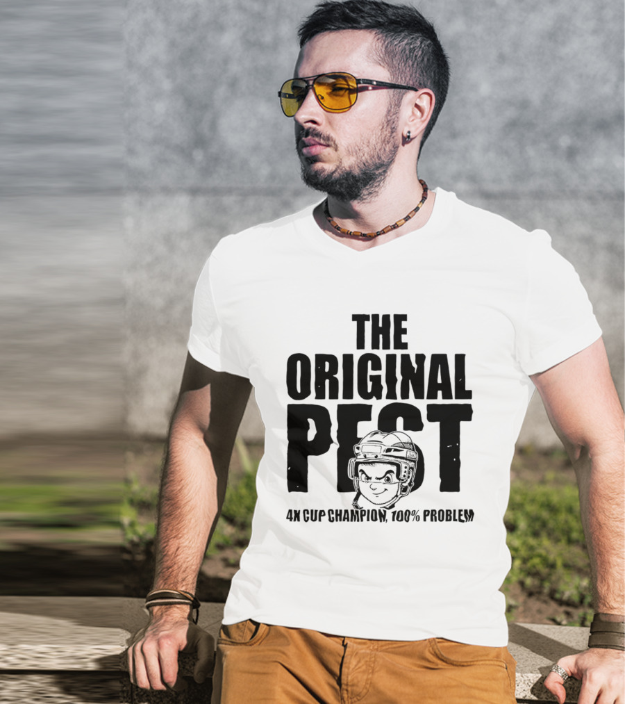 The Original Pest 4x Cup Champion 100% Problem T-Shirt