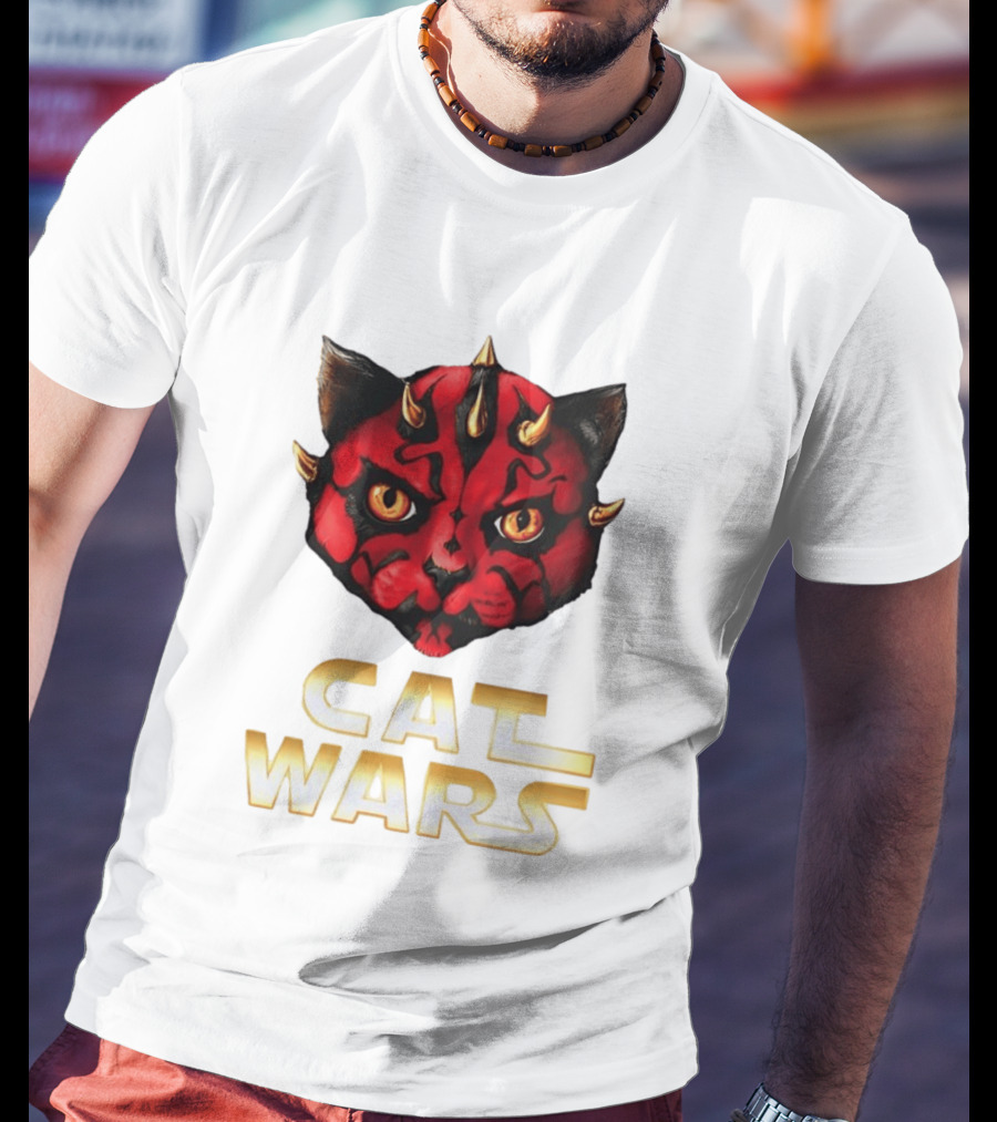 Darth Maul Cat Wars Star Wars Quality Comfortable Wear T-Shirt