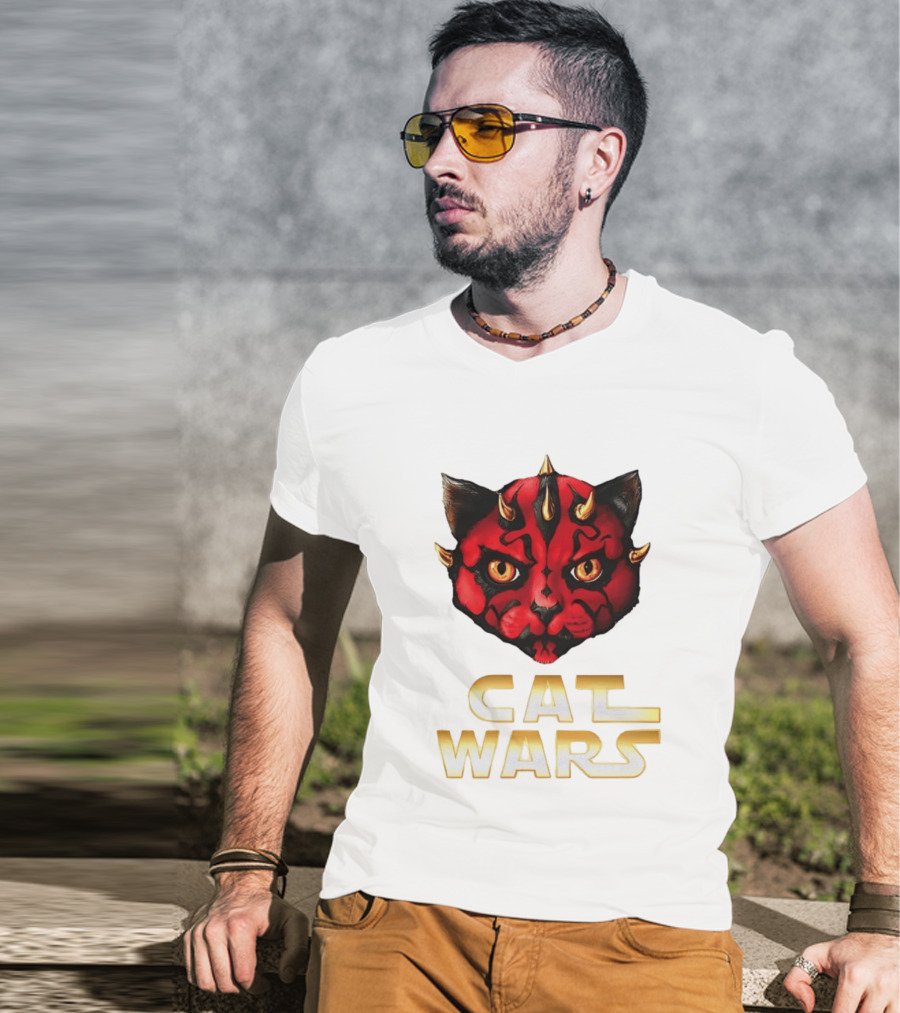 Darth Maul Cat Wars Star Wars Quality Comfortable Wear T-Shirt