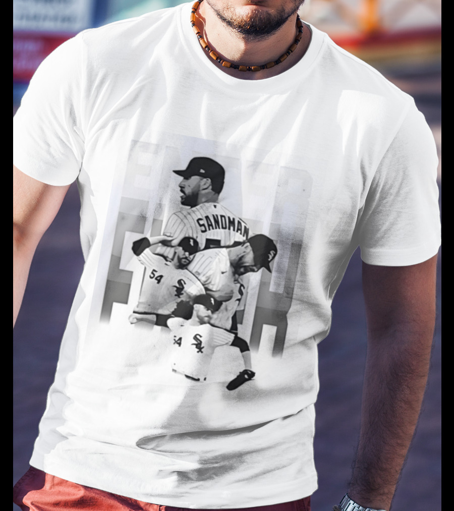 Liam Hendriks Chicago White Sox Enter Sandman MLB Player Sport T-Shirt